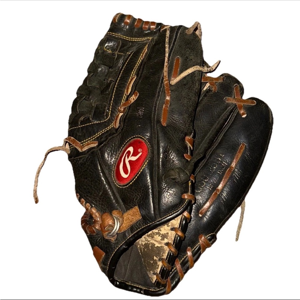 Rawlings 12.5” Baseball Glove GSO125BT RHT Leather Black